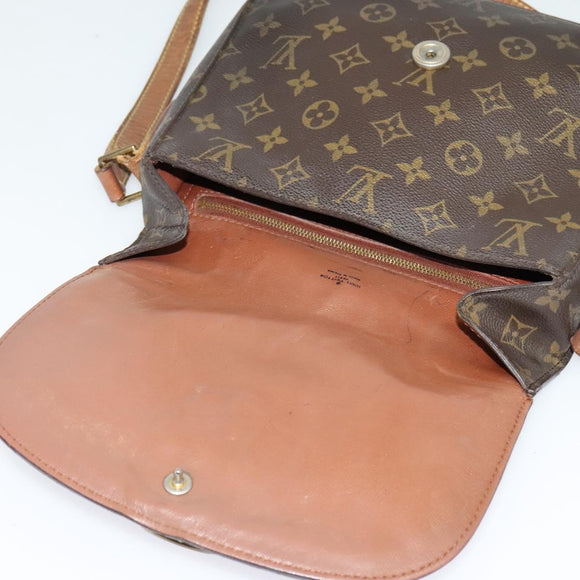 LOUIS VUITTON Monogram Saint Cloud GM Shoulder Bag M51242 LV Auth 141672
