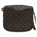 LOUIS VUITTON Monogram Saint Cloud GM Shoulder Bag M51242 LV Auth 141672-2