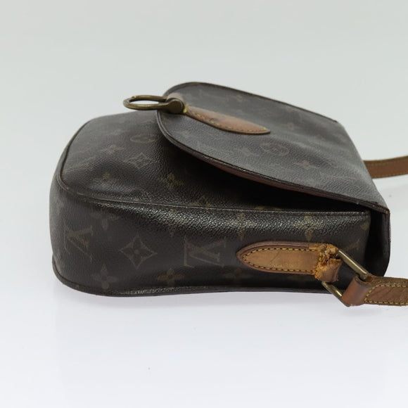 LOUIS VUITTON Monogram Saint Cloud GM Shoulder Bag M51242 LV Auth 141672