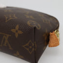 LOUIS VUITTON Monogram Pochette Cosmetic PM Pouch M43998 LV Auth 141674-15