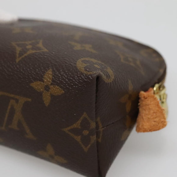 LOUIS VUITTON Monogram Pochette Cosmetic PM Pouch M43998 LV Auth 141674