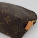 LOUIS VUITTON Monogram Pochette Cosmetic PM Pouch M43998 LV Auth 141674-7