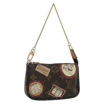 LOUIS VUITTON Monogram Patch Mini Pochette Accessoires Pouch M95804 Auth 141677V