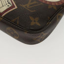 LOUIS VUITTON Monogram Patch Mini Pochette Accessoires Pouch M95804 Auth 141677V-17