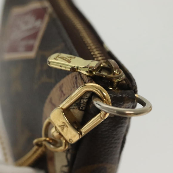 LOUIS VUITTON Monogram Patch Mini Pochette Accessoires Pouch M95804 Auth 141677V