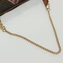 LOUIS VUITTON Monogram Patch Mini Pochette Accessoires Pouch M95804 Auth 141677V-7