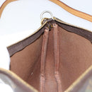 LOUIS VUITTON Graffiti Pochette Accessoires Pouch Khaki M92191 LV Auth 141678-18