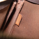 LOUIS VUITTON Graffiti Pochette Accessoires Pouch Khaki M92191 LV Auth 141678-12