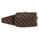 LOUIS VUITTON Damier Ebene Geronimos Shoulder Bag N51994 LV Auth 141683-1