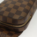 LOUIS VUITTON Damier Ebene Geronimos Shoulder Bag N51994 LV Auth 141683-14