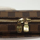 LOUIS VUITTON Damier Ebene Geronimos Shoulder Bag N51994 LV Auth 141683-9