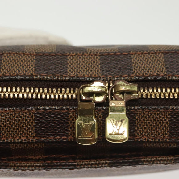 LOUIS VUITTON Damier Ebene Geronimos Shoulder Bag N51994 LV Auth 141683