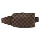 LOUIS VUITTON Damier Ebene Geronimos Shoulder Bag N51994 LV Auth 141683-13