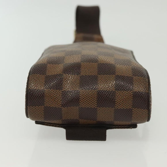 LOUIS VUITTON Damier Ebene Geronimos Shoulder Bag N51994 LV Auth 141683