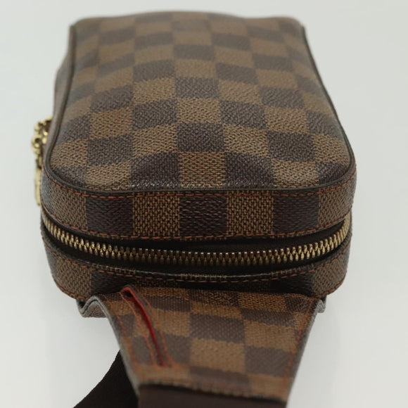 LOUIS VUITTON Damier Ebene Geronimos Shoulder Bag N51994 LV Auth 141683