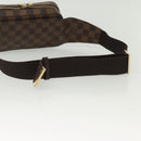 LOUIS VUITTON Damier Ebene Geronimos Shoulder Bag N51994 LV Auth 141683-7
