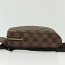 LOUIS VUITTON Damier Ebene Geronimos Shoulder Bag N51994 LV Auth 141683-5
