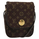 LOUIS VUITTON Monogram Mini Pochette Cancun Pouch Brown M95313 LV Auth 141685-1