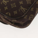 LOUIS VUITTON Monogram Mini Pochette Cancun Pouch Brown M95313 LV Auth 141685-15