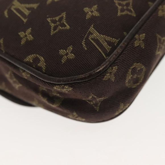 LOUIS VUITTON Monogram Mini Pochette Cancun Pouch Brown M95313 LV Auth 141685