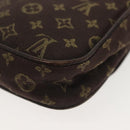 LOUIS VUITTON Monogram Mini Pochette Cancun Pouch Brown M95313 LV Auth 141685-16