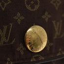 LOUIS VUITTON Monogram Mini Pochette Cancun Pouch Brown M95313 LV Auth 141685-17