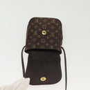 LOUIS VUITTON Monogram Mini Pochette Cancun Pouch Brown M95313 LV Auth 141685-10