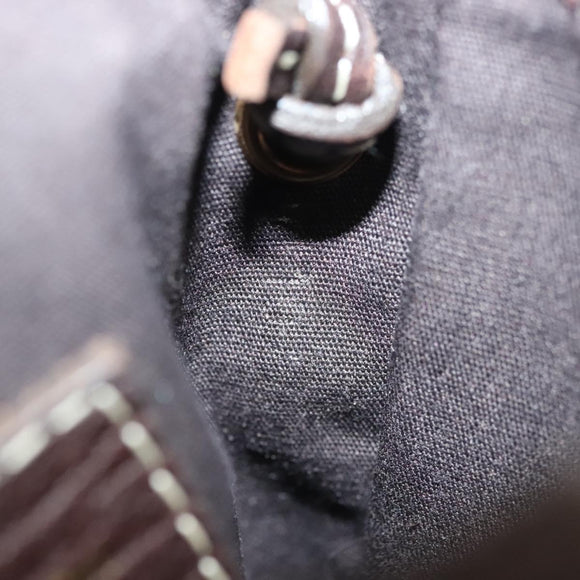 LOUIS VUITTON Monogram Mini Pochette Cancun Pouch Brown M95313 LV Auth 141685