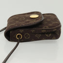 LOUIS VUITTON Monogram Mini Pochette Cancun Pouch Brown M95313 LV Auth 141685-4