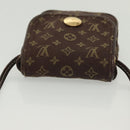 LOUIS VUITTON Monogram Mini Pochette Cancun Pouch Brown M95313 LV Auth 141685-6