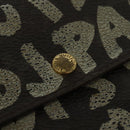 LOUIS VUITTON Graffiti Porte Monnaie Credit Long Wallet White M92189 Auth 141686-8