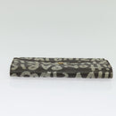 LOUIS VUITTON Graffiti Porte Monnaie Credit Long Wallet White M92189 Auth 141686-5