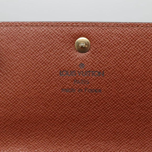 LOUIS VUITTON Graffiti Porte Monnaie Credit Wallet White M92189 LV Auth 141687V