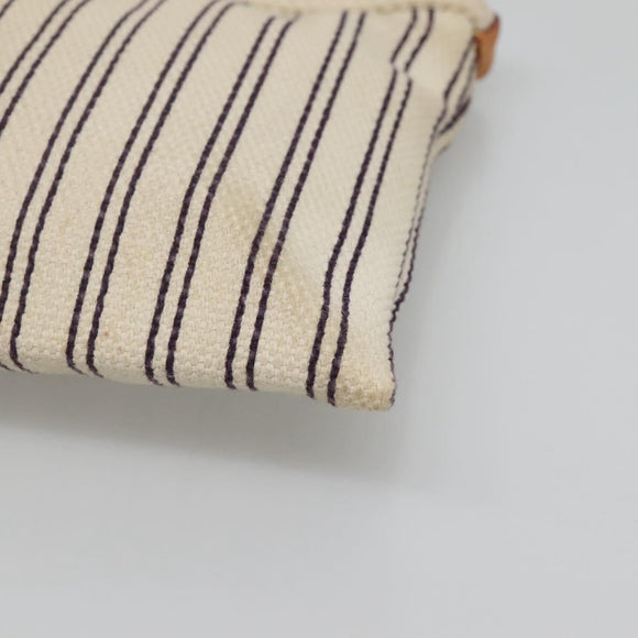 LOUIS VUITTON Antigua Pochette Platform PM Pouch White M40069 LV Auth 141688