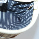 LOUIS VUITTON Antigua Pochette Platform PM Pouch White M40069 LV Auth 141688-18