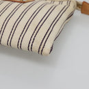 LOUIS VUITTON Antigua Pochette Platform PM Pouch White M40069 LV Auth 141688-7