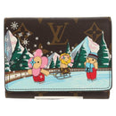 LOUIS VUITTON Vivienne Portefeuille Victorine Wallet M82622 LV Auth 141689M-13