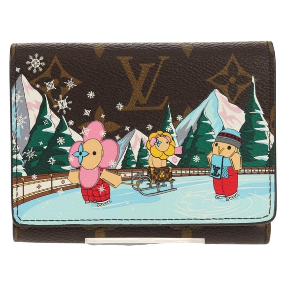 LOUIS VUITTON Vivienne Portefeuille Victorine Wallet M82622 LV Auth 141689M