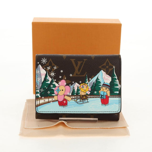 LOUIS VUITTON Vivienne Portefeuille Victorine Wallet M82622 LV Auth 141689M