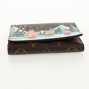 LOUIS VUITTON Vivienne Portefeuille Victorine Wallet M82622 LV Auth 141689M-6