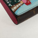 LOUIS VUITTON Vivienne Portefeuille Victorine Wallet M82622 LV Auth 141689M-7