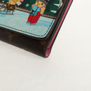 LOUIS VUITTON Vivienne Portefeuille Victorine Wallet M82622 LV Auth 141689M-14