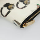 LOUIS VUITTON Vernis Sticker Print Nicola Geschier Weiß M50372 Auth 141690V-15