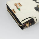 LOUIS VUITTON Vernis Sticker Print Nicola Geschier Weiß M50372 Auth 141690V-16
