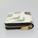 LOUIS VUITTON Vernis Sticker Print Nicola Geschier Weiß M50372 Auth 141690V-3