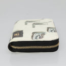 LOUIS VUITTON Vernis Sticker Print Nicola Geschier Weiß M50372 Auth 141690V-4