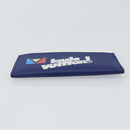 LOUIS VUITTON Everyday LV Porte Cartes Double Card Case Blue M80844 Auth 141691-6