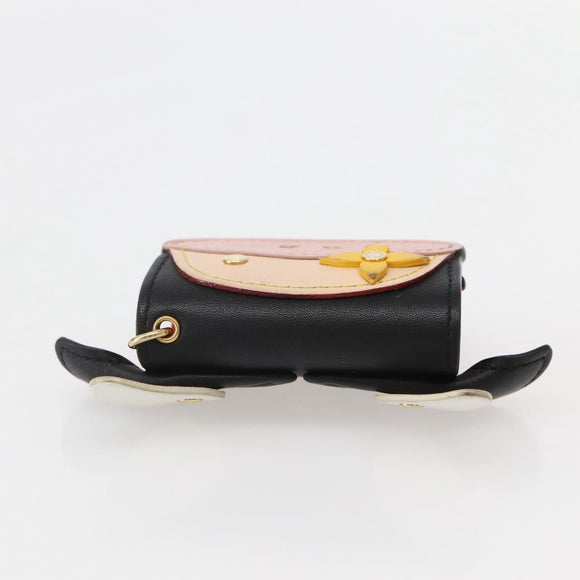 LOUIS VUITTON Monogram Etui Earphones Cow Earphone case GI0568 LV Auth 141692