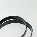 GUCCI Bamboo Hand Bag Nylon 2way Black Silver 007 2040 0275 Auth 141697-14