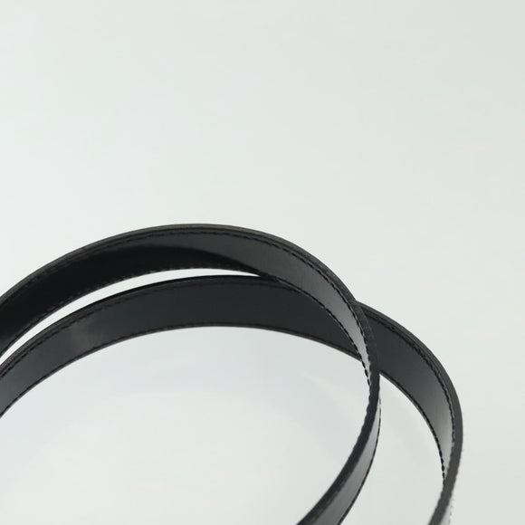 GUCCI Bamboo Hand Bag Nylon 2way Black Silver 007 2040 0275 Auth 141697